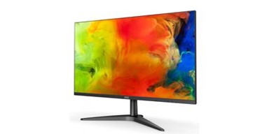 AOC Monitor 23.6" LCD 24B1H, VA, 5ms, 250 cd/m2, 60000:1, VGA, HDMI, crni